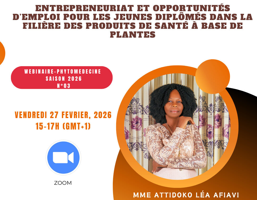 🌿 WEBINAR – HERBAL MEDICINE | 2026 SEASON – NO. 3
