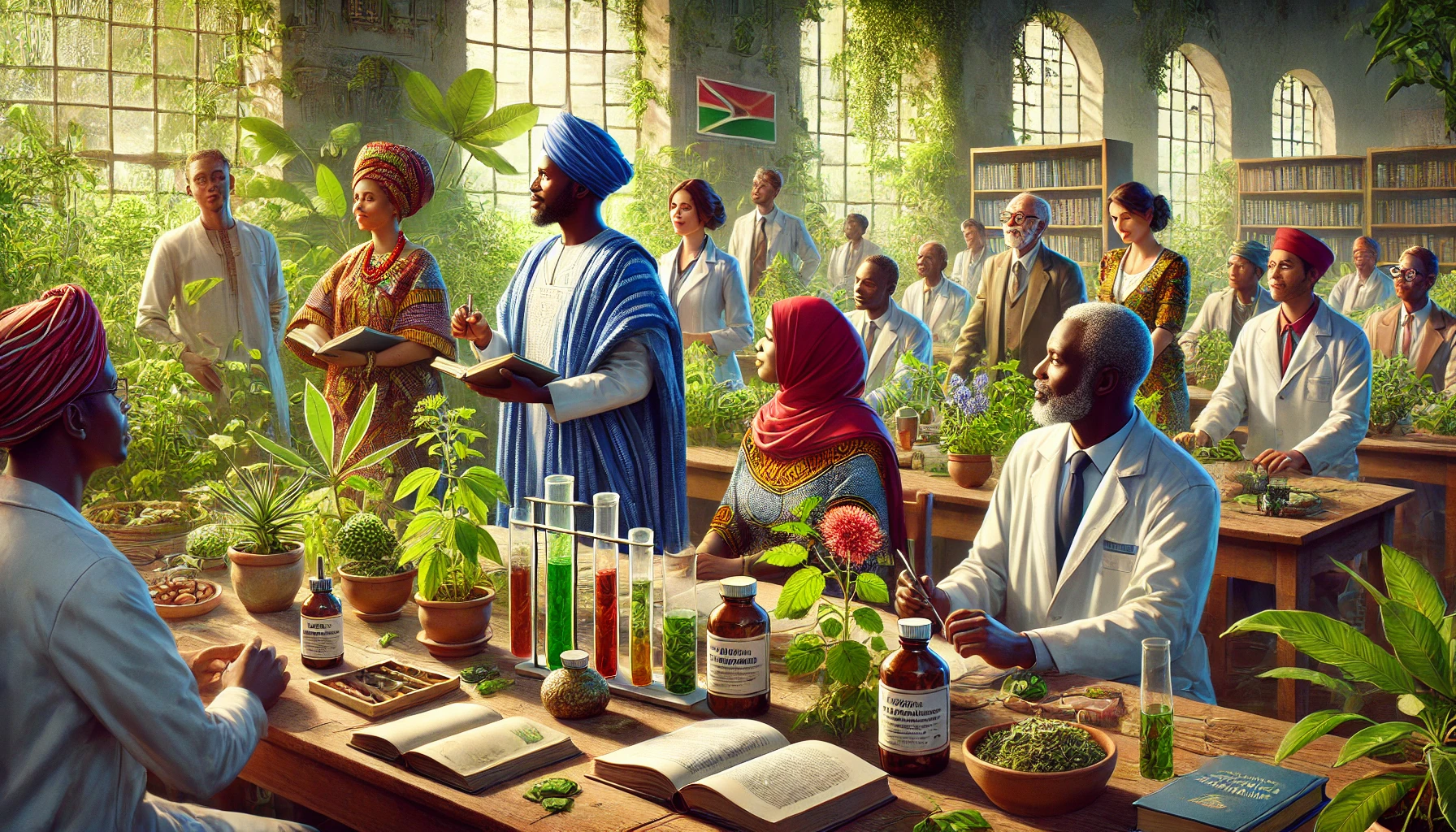 https://minnagan.com/wp-content/uploads/2024/10/DALL·E-2024-10-27-09.54.19-A-scene-depicting-African-university-teachers-being-trained-in-phytomedicine-and-phytopharmacy.-The-setting-is-an-academic-classroom-or-lab-with-vari.webp