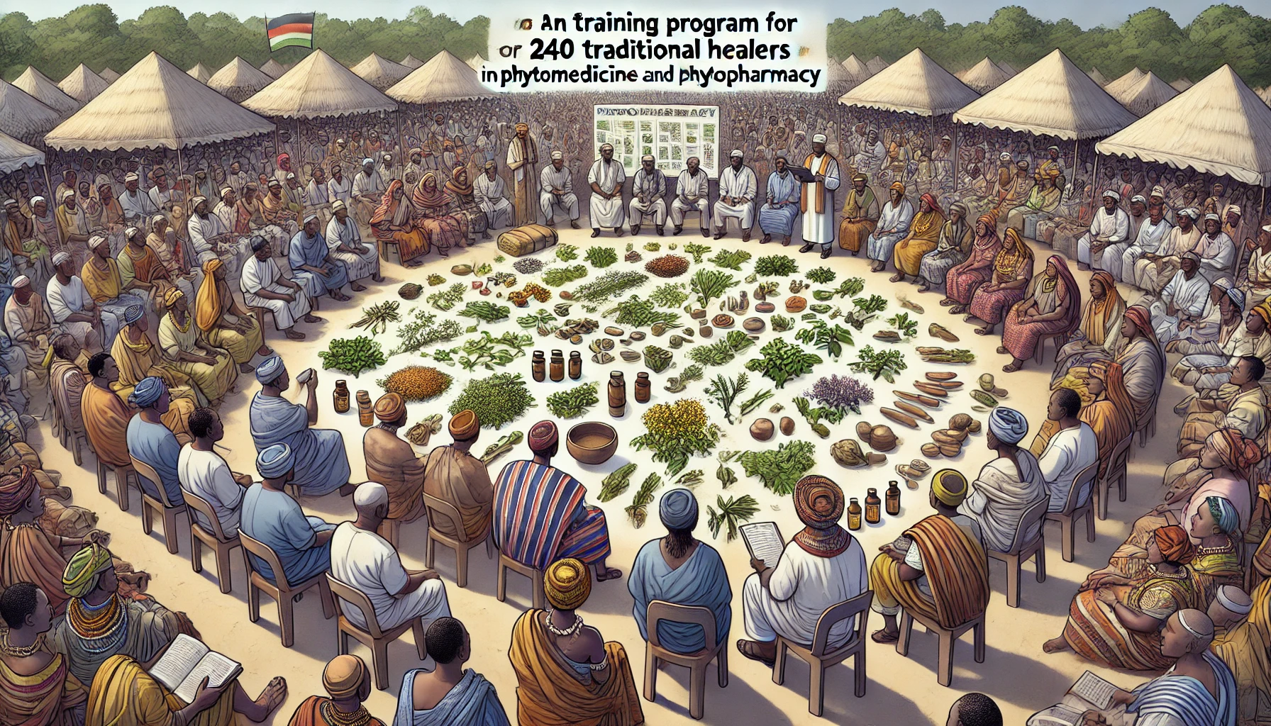 https://minnagan.com/wp-content/uploads/2024/10/DALL·E-2024-10-27-10.01.02-An-illustration-showing-the-implementation-of-a-training-program-for-240-traditional-healers-in-phytomedicine-and-phytopharmacy.-The-setting-is-an-out.webp